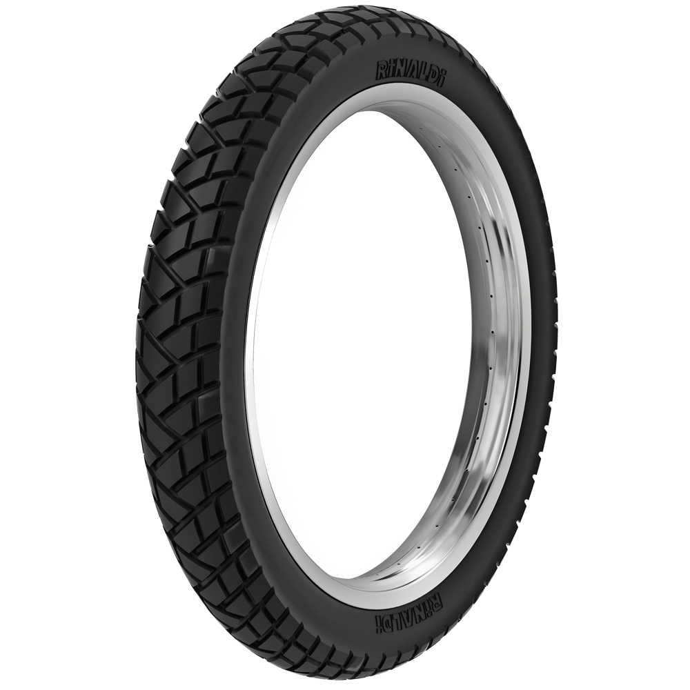 Pneu Aro 18 Rinaldi 90/90-18 57P TT R34 - Tristão Pneus
